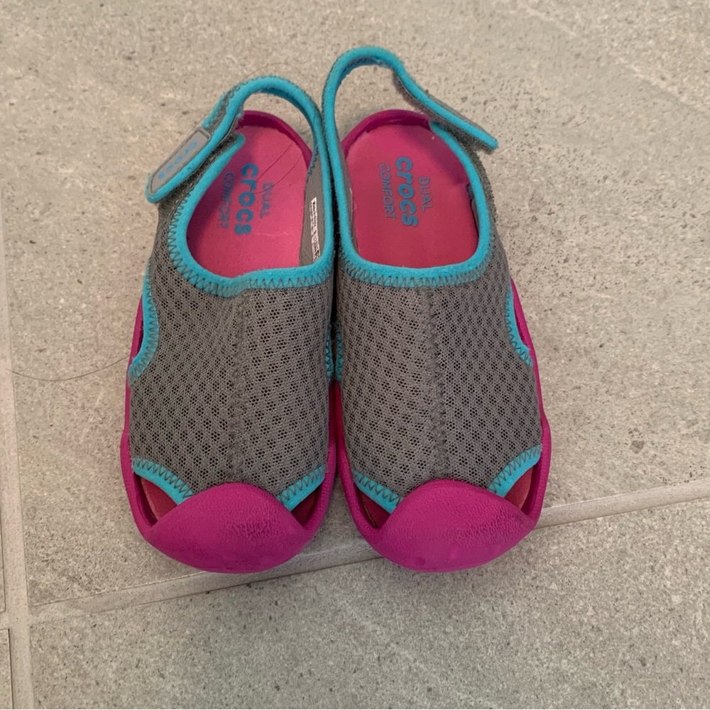 Crocs Pink Water Shoes size 11